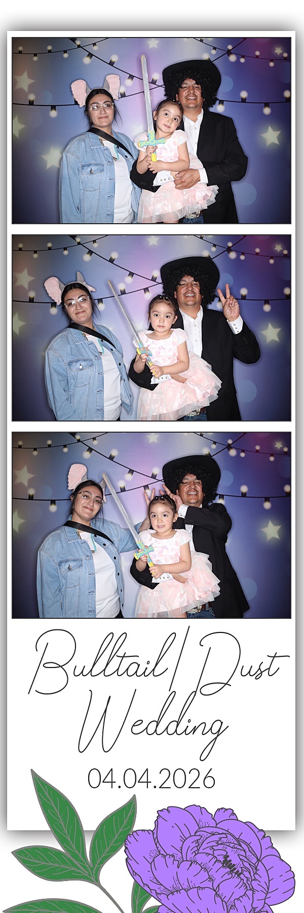 Tia and Gabrial Wedding | View more photos from the event at gallery.photoboothbillings.com/u/PhotoBoothBillings/Tia-and-Gabrial-Wedding