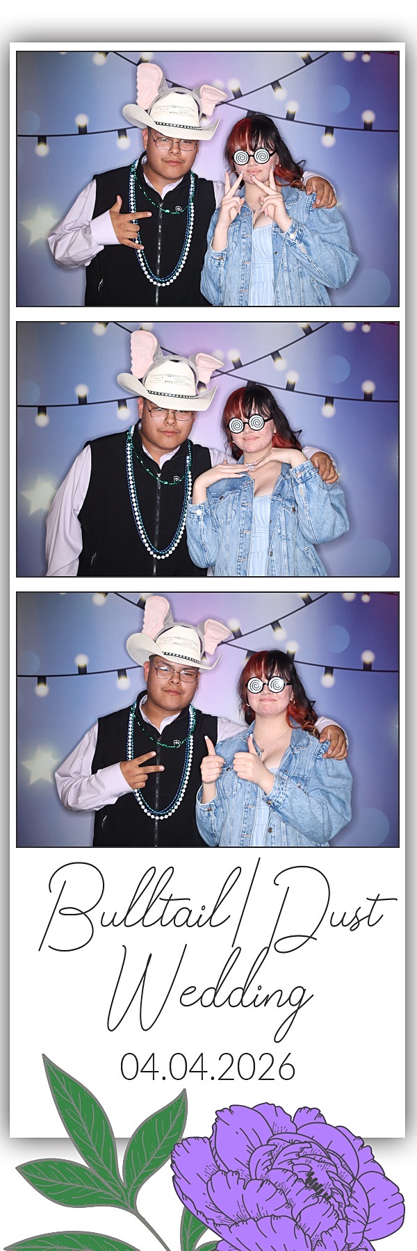 Tia and Gabrial Wedding | View more photos from the event at gallery.photoboothbillings.com/u/PhotoBoothBillings/Tia-and-Gabrial-Wedding