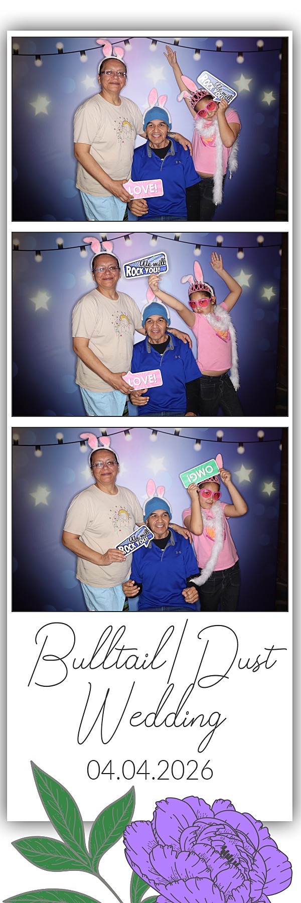 Tia and Gabrial Wedding | View more photos from the event at gallery.photoboothbillings.com/u/PhotoBoothBillings/Tia-and-Gabrial-Wedding