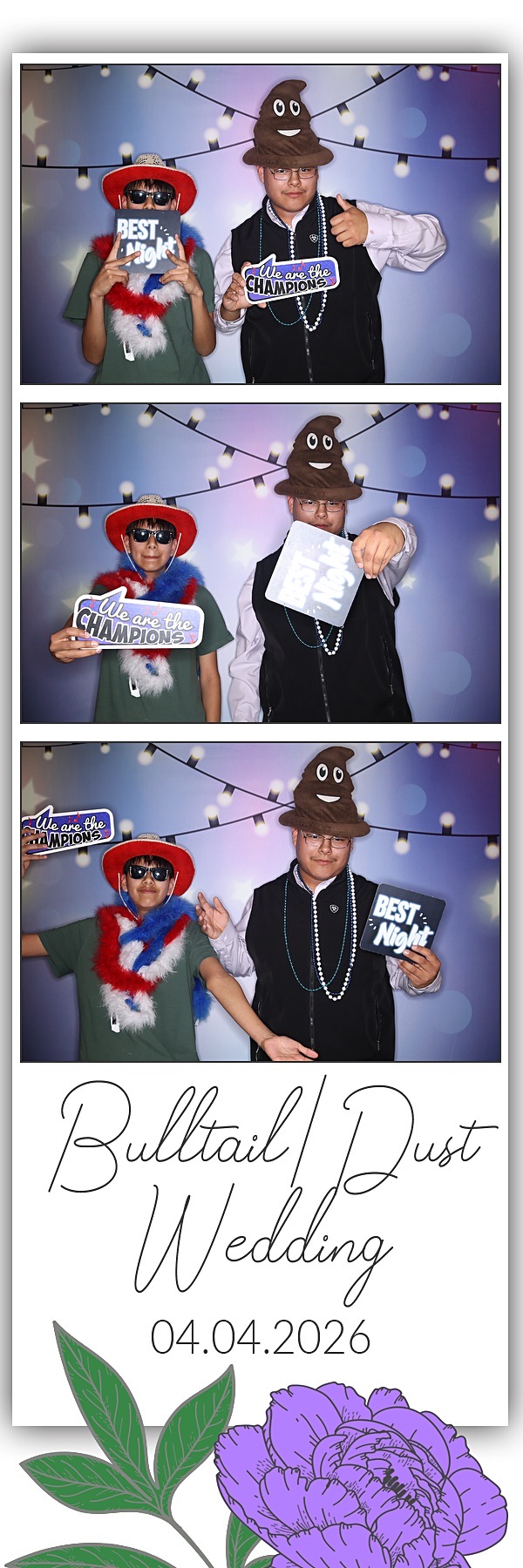 Tia and Gabrial Wedding | View more photos from the event at gallery.photoboothbillings.com/u/PhotoBoothBillings/Tia-and-Gabrial-Wedding