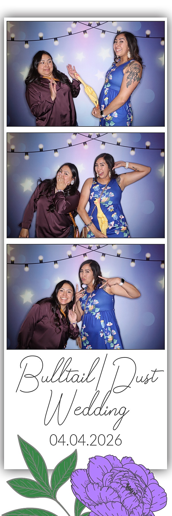 Tia and Gabrial Wedding | View more photos from the event at gallery.photoboothbillings.com/u/PhotoBoothBillings/Tia-and-Gabrial-Wedding