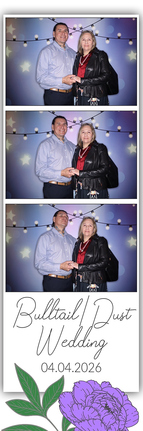 Tia and Gabrial Wedding | View more photos from the event at gallery.photoboothbillings.com/u/PhotoBoothBillings/Tia-and-Gabrial-Wedding