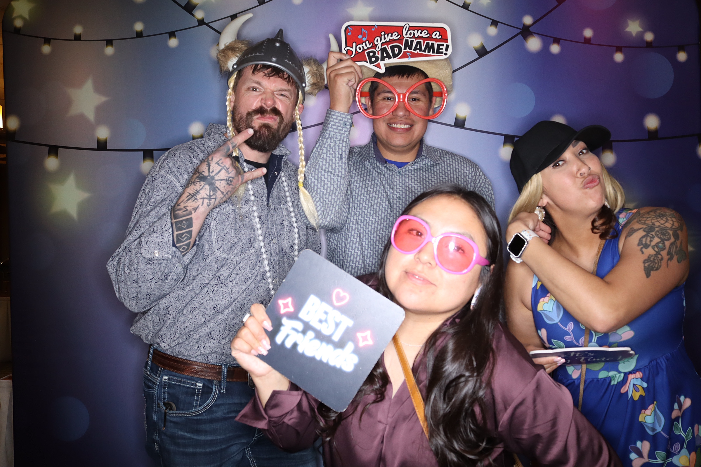 Tia and Gabrial Wedding | View more photos from the event at gallery.photoboothbillings.com/u/PhotoBoothBillings/Tia-and-Gabrial-Wedding