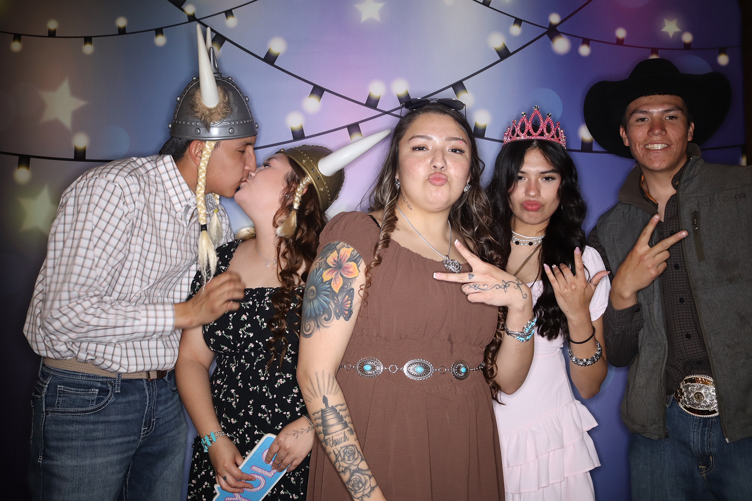 Tia and Gabrial Wedding | View more photos from the event at gallery.photoboothbillings.com/u/PhotoBoothBillings/Tia-and-Gabrial-Wedding