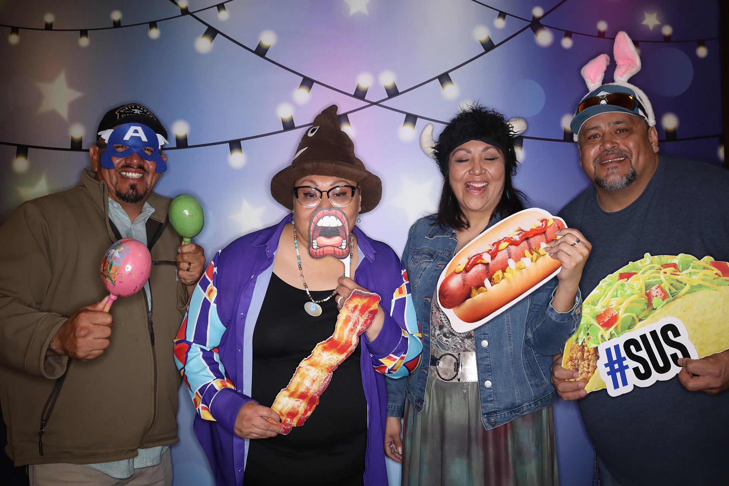 Tia and Gabrial Wedding | View more photos from the event at gallery.photoboothbillings.com/u/PhotoBoothBillings/Tia-and-Gabrial-Wedding