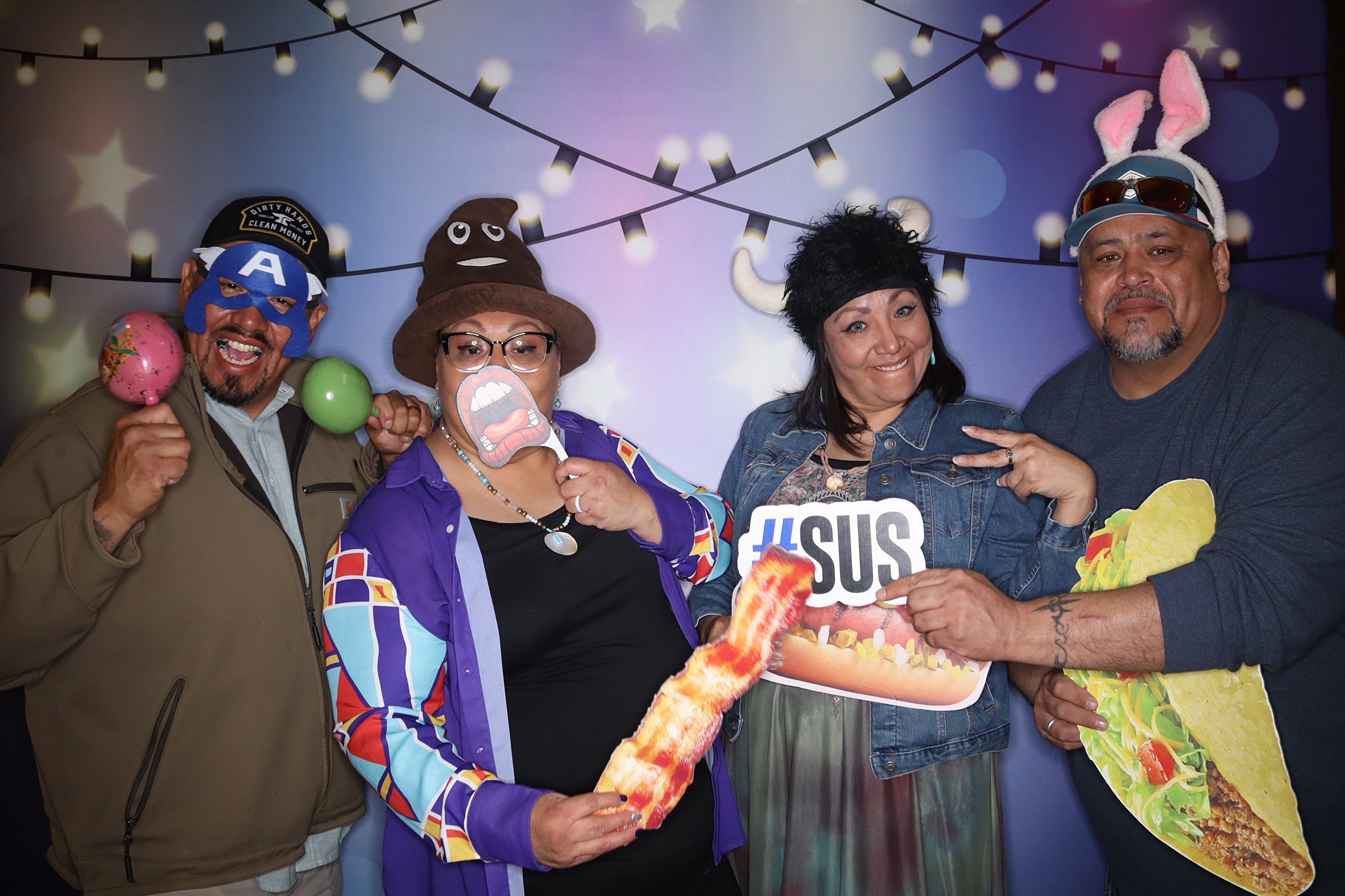 Tia and Gabrial Wedding | View more photos from the event at gallery.photoboothbillings.com/u/PhotoBoothBillings/Tia-and-Gabrial-Wedding