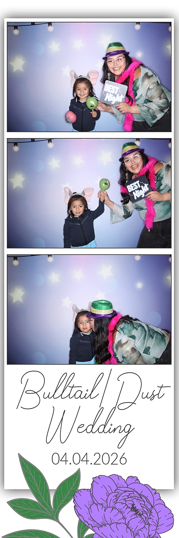 Tia and Gabrial Wedding | View more photos from the event at gallery.photoboothbillings.com/u/PhotoBoothBillings/Tia-and-Gabrial-Wedding