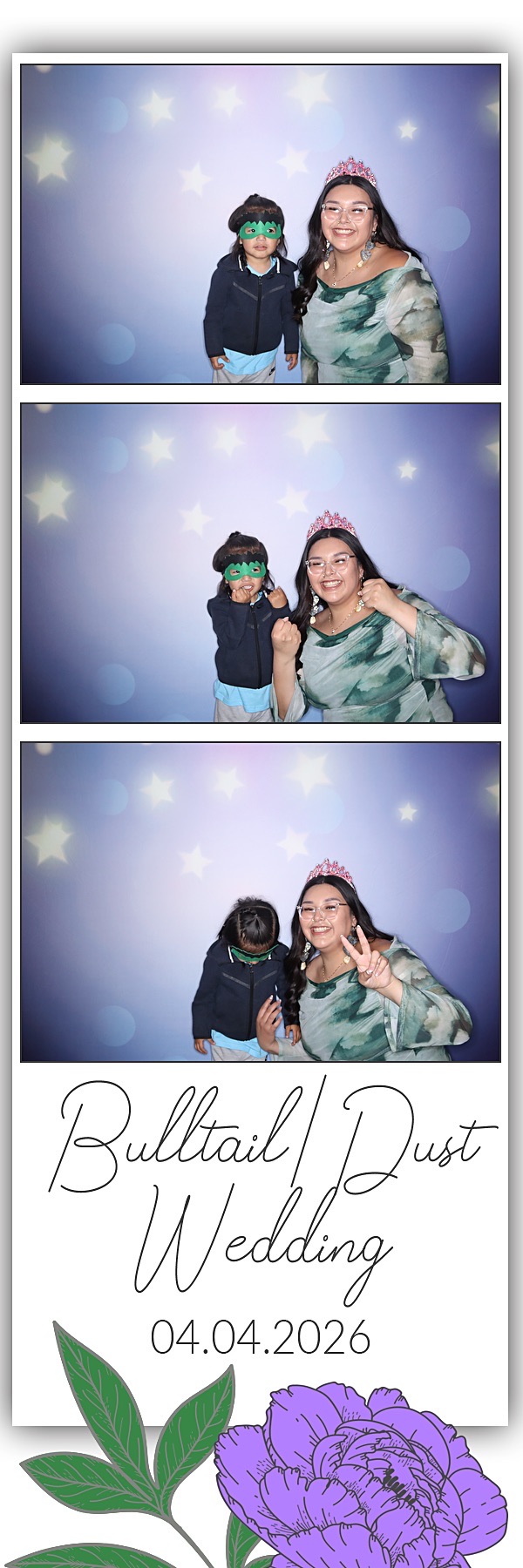 Tia and Gabrial Wedding | View more photos from the event at gallery.photoboothbillings.com/u/PhotoBoothBillings/Tia-and-Gabrial-Wedding