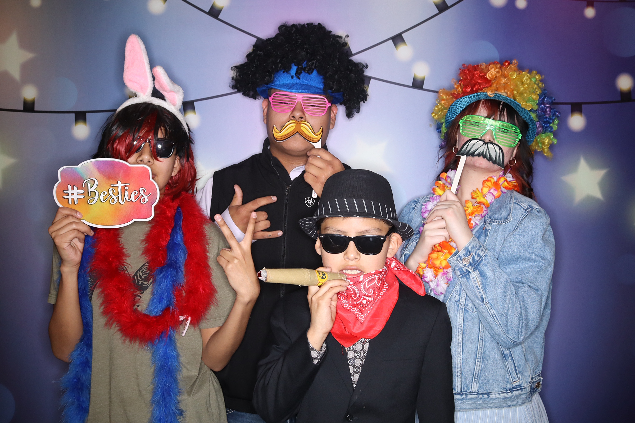 Tia and Gabrial Wedding | View more photos from the event at gallery.photoboothbillings.com/u/PhotoBoothBillings/Tia-and-Gabrial-Wedding