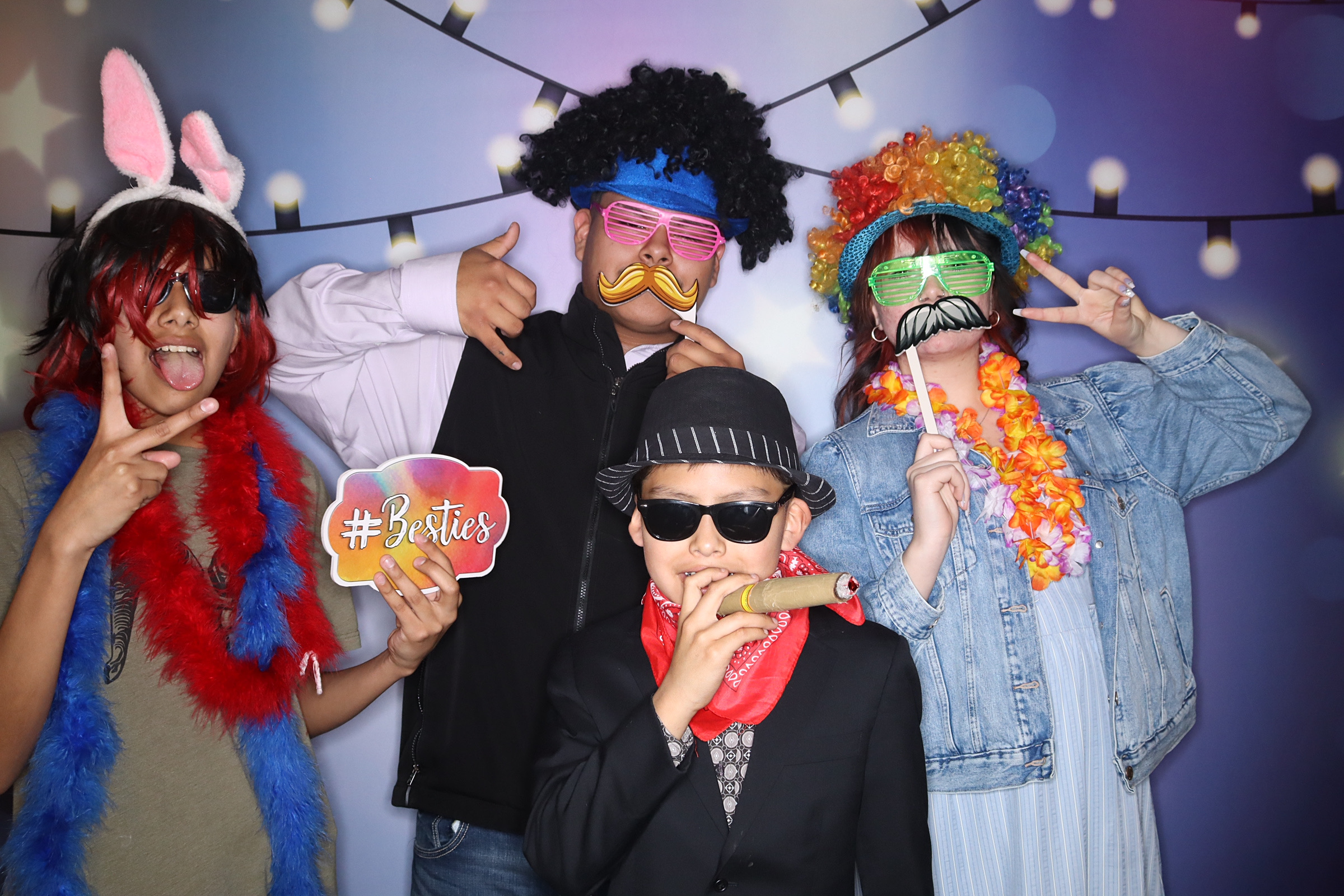 Tia and Gabrial Wedding | View more photos from the event at gallery.photoboothbillings.com/u/PhotoBoothBillings/Tia-and-Gabrial-Wedding