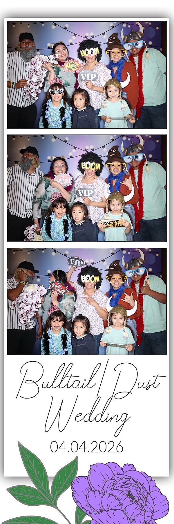 Tia and Gabrial Wedding | View more photos from the event at gallery.photoboothbillings.com/u/PhotoBoothBillings/Tia-and-Gabrial-Wedding