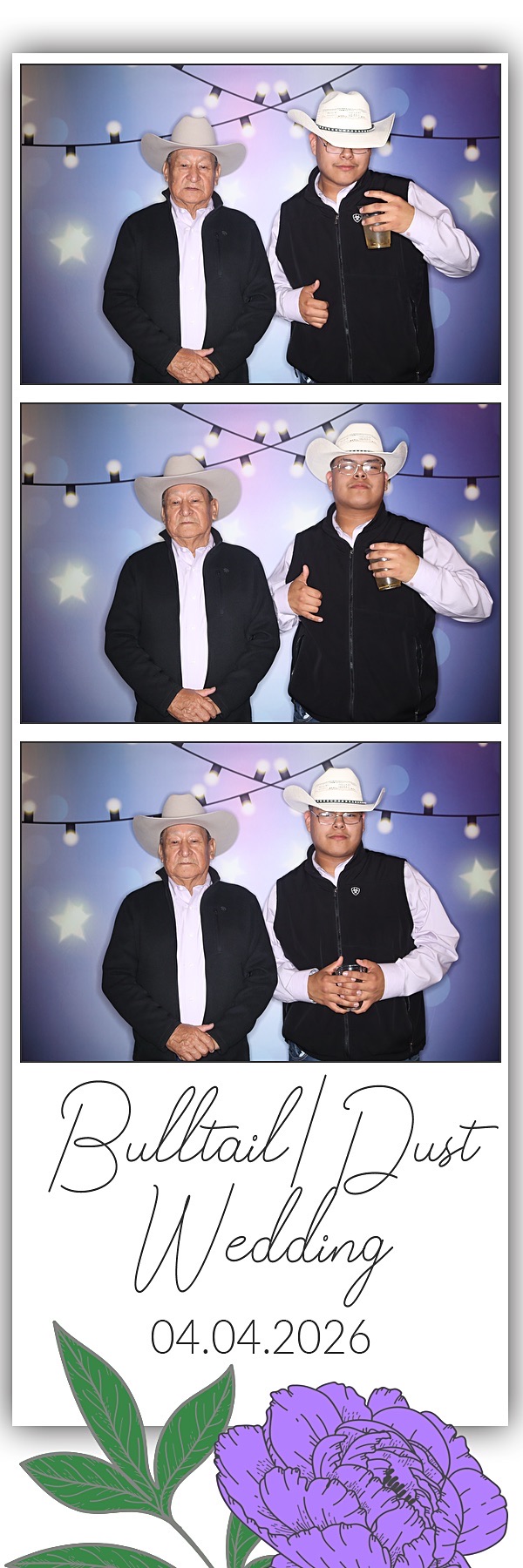 Tia and Gabrial Wedding | View more photos from the event at gallery.photoboothbillings.com/u/PhotoBoothBillings/Tia-and-Gabrial-Wedding