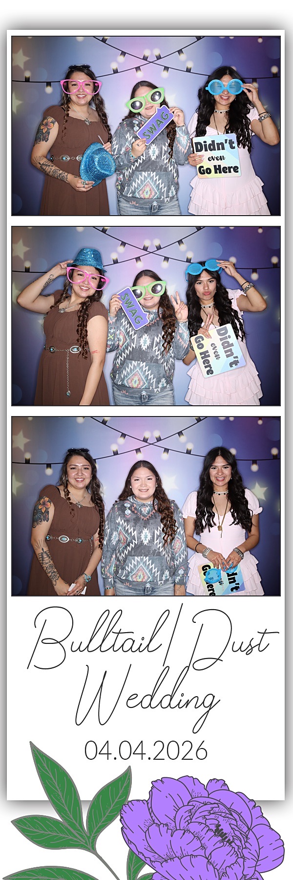 Tia and Gabrial Wedding | View more photos from the event at gallery.photoboothbillings.com/u/PhotoBoothBillings/Tia-and-Gabrial-Wedding