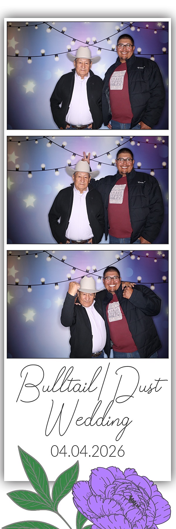 Tia and Gabrial Wedding | View more photos from the event at gallery.photoboothbillings.com/u/PhotoBoothBillings/Tia-and-Gabrial-Wedding