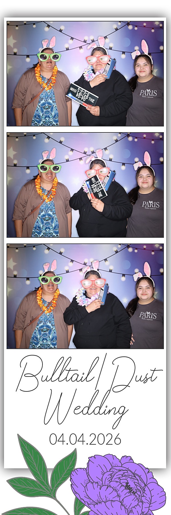 Tia and Gabrial Wedding | View more photos from the event at gallery.photoboothbillings.com/u/PhotoBoothBillings/Tia-and-Gabrial-Wedding