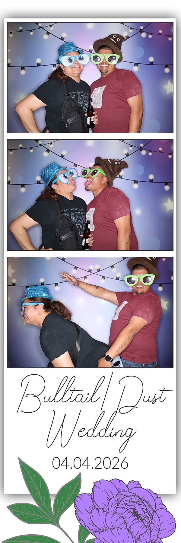 Tia and Gabrial Wedding | View more photos from the event at gallery.photoboothbillings.com/u/PhotoBoothBillings/Tia-and-Gabrial-Wedding