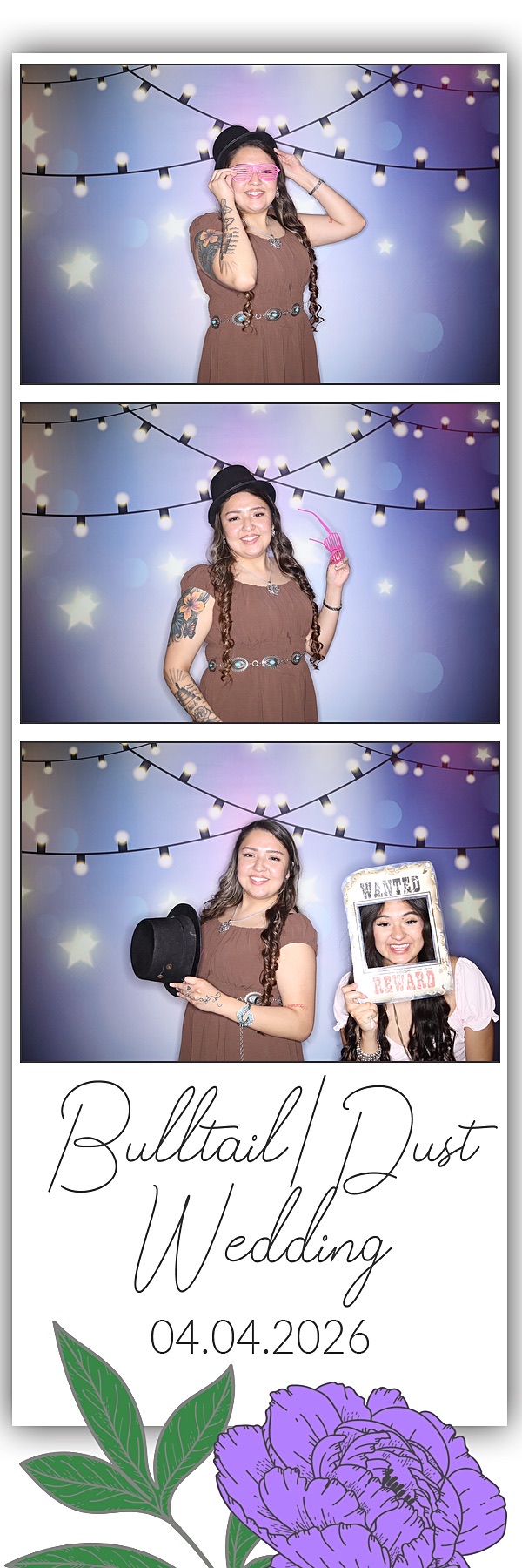 Tia and Gabrial Wedding | View more photos from the event at gallery.photoboothbillings.com/u/PhotoBoothBillings/Tia-and-Gabrial-Wedding