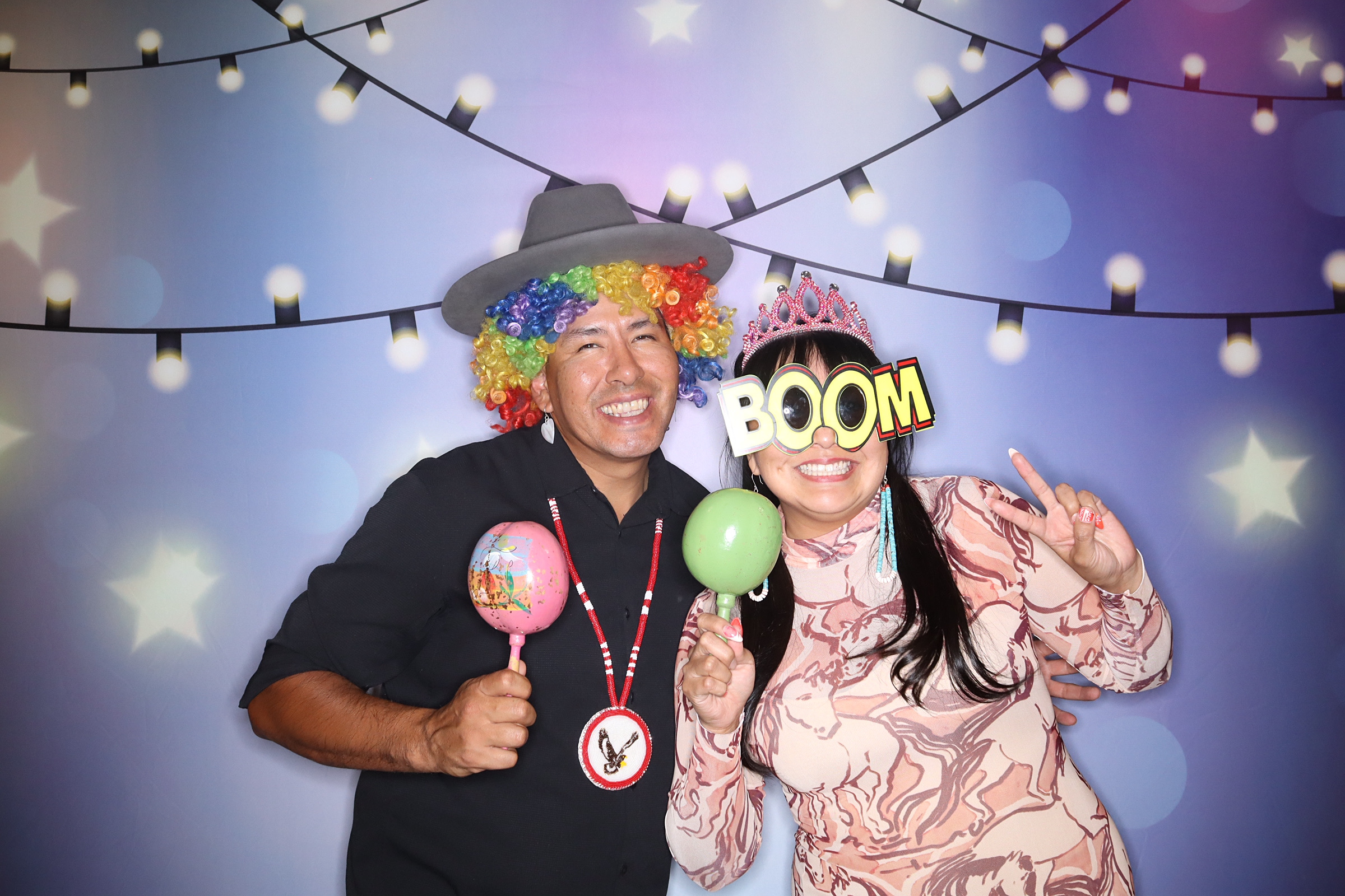 Tia and Gabrial Wedding | View more photos from the event at gallery.photoboothbillings.com/u/PhotoBoothBillings/Tia-and-Gabrial-Wedding