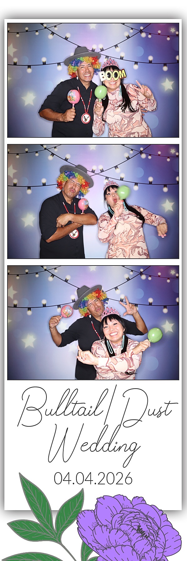 Tia and Gabrial Wedding | View more photos from the event at gallery.photoboothbillings.com/u/PhotoBoothBillings/Tia-and-Gabrial-Wedding