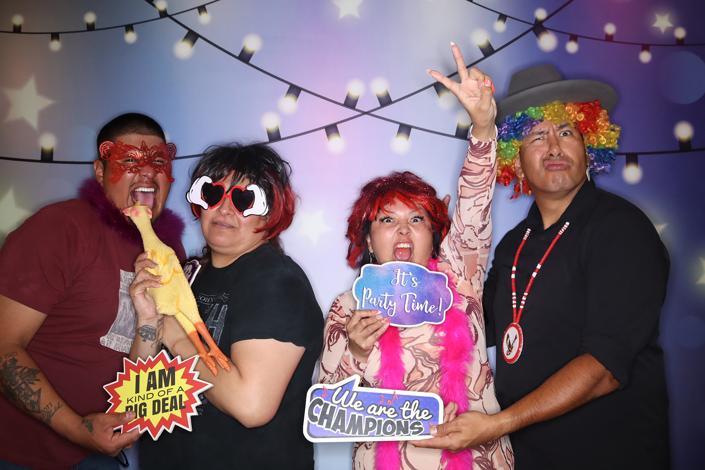 Tia and Gabrial Wedding | View more photos from the event at gallery.photoboothbillings.com/u/PhotoBoothBillings/Tia-and-Gabrial-Wedding