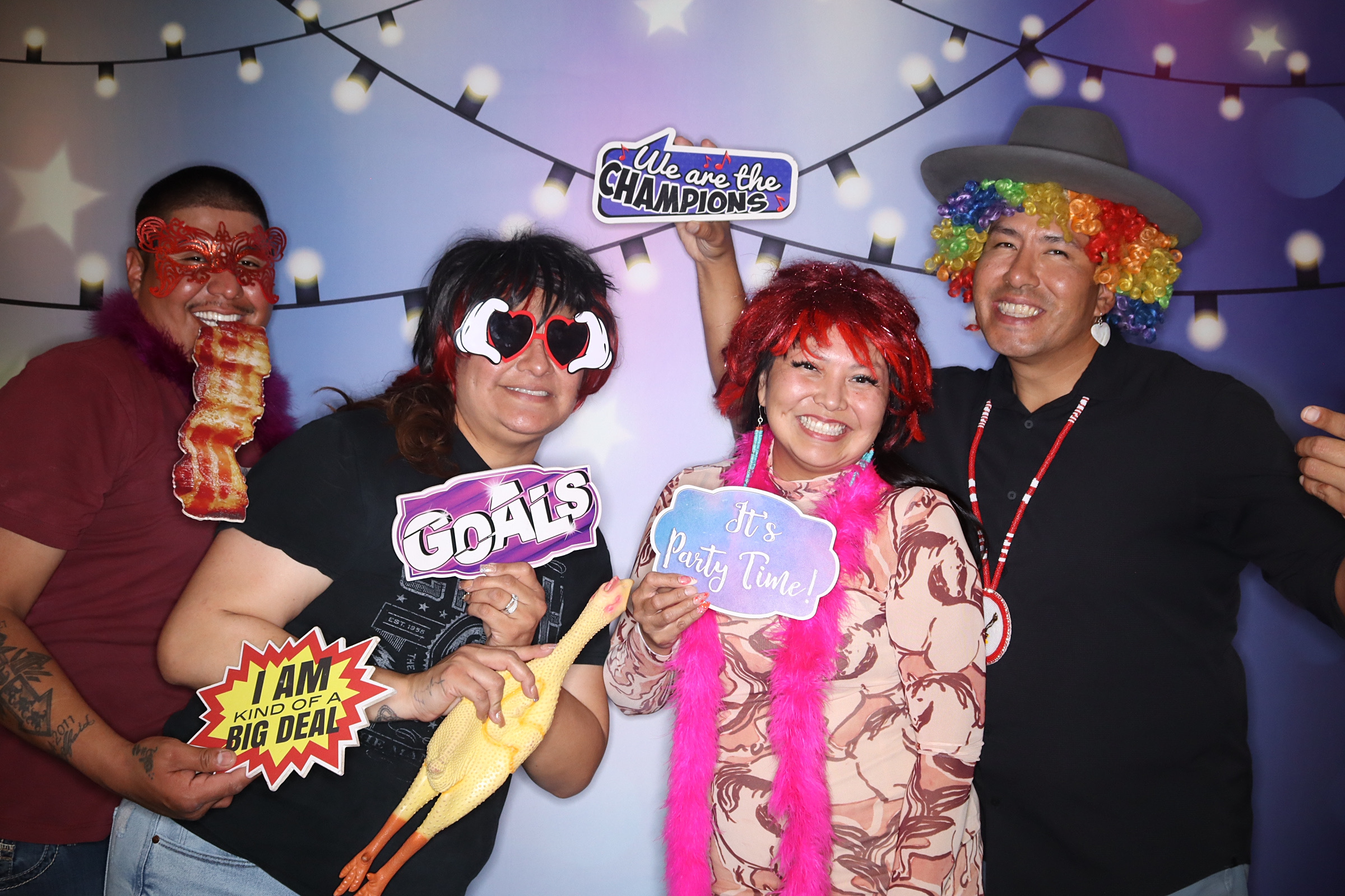 Tia and Gabrial Wedding | View more photos from the event at gallery.photoboothbillings.com/u/PhotoBoothBillings/Tia-and-Gabrial-Wedding