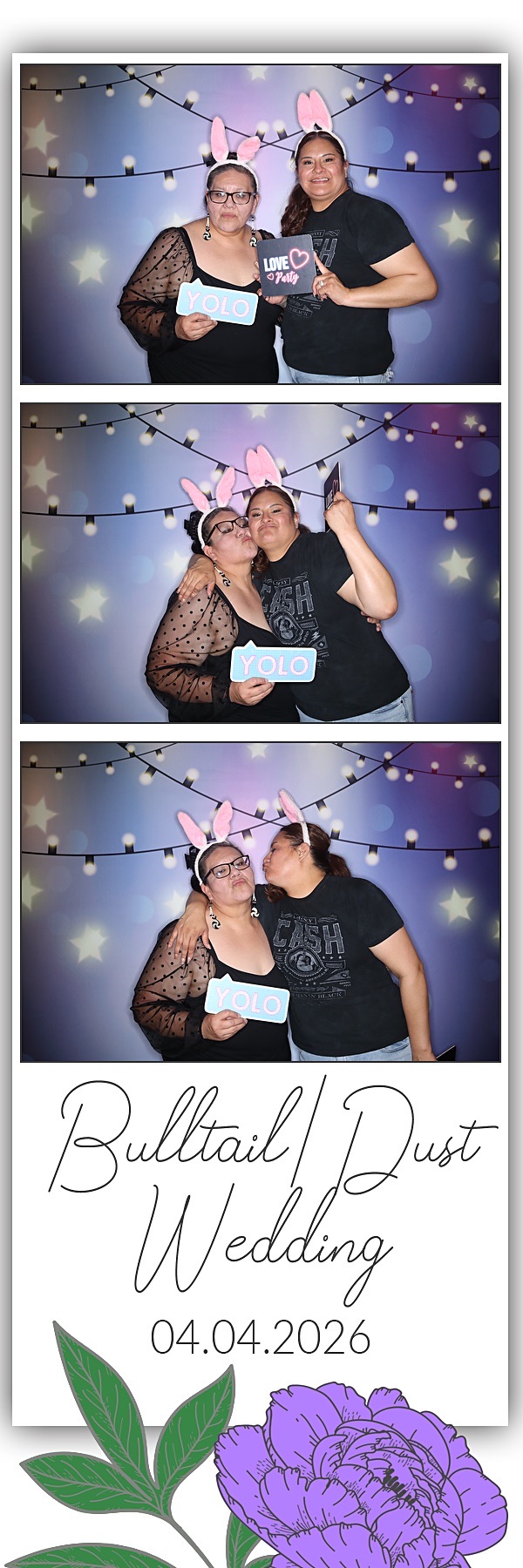 Tia and Gabrial Wedding | View more photos from the event at gallery.photoboothbillings.com/u/PhotoBoothBillings/Tia-and-Gabrial-Wedding