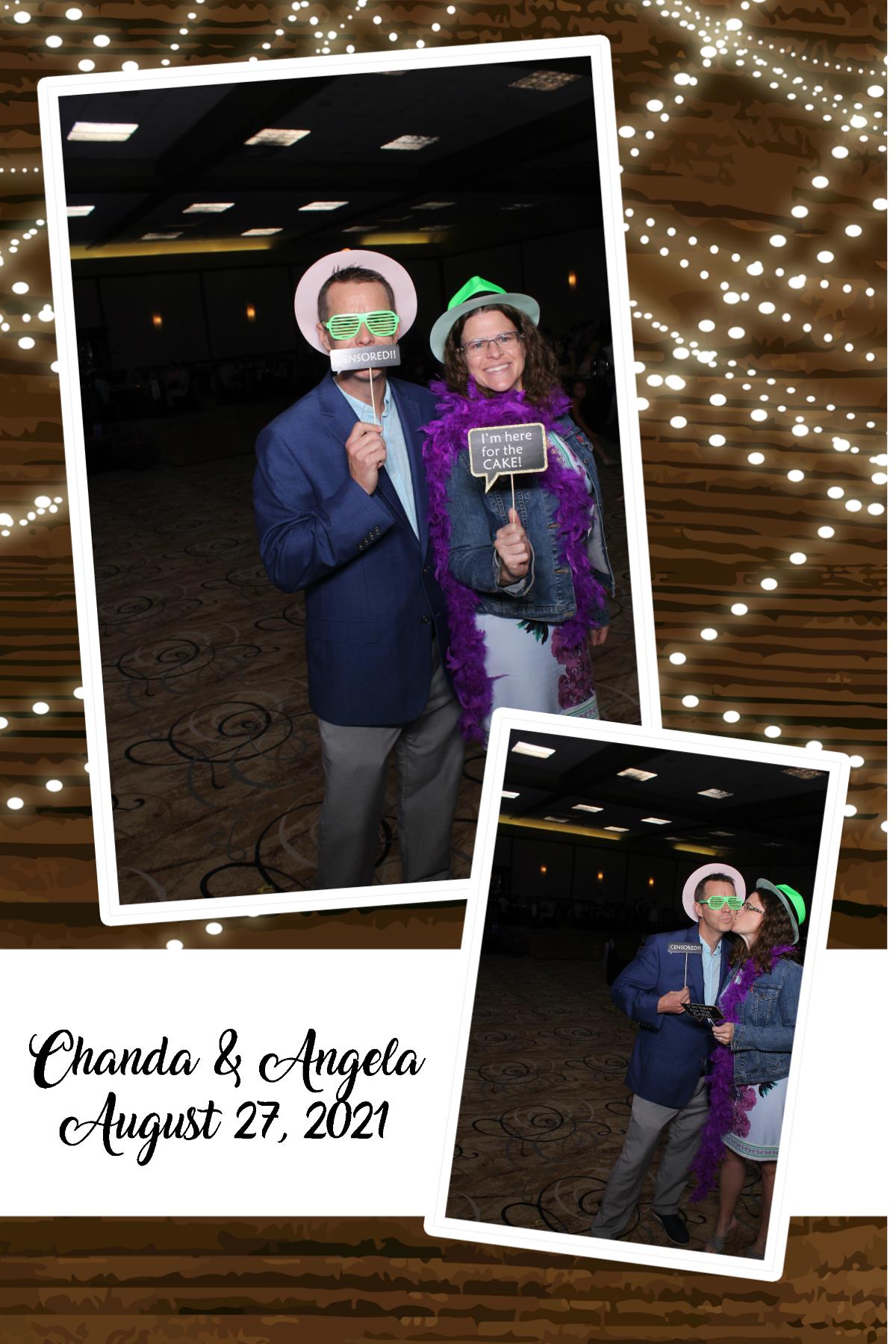 Chandra & Angela | View more photos from the event at gallery.photoboothcincy.com/u/PhotoBoothCincy/Chandra-Angela