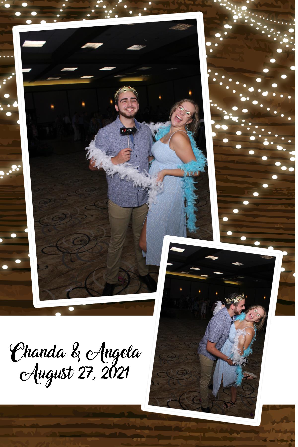 Chandra & Angela | View more photos from the event at gallery.photoboothcincy.com/u/PhotoBoothCincy/Chandra-Angela