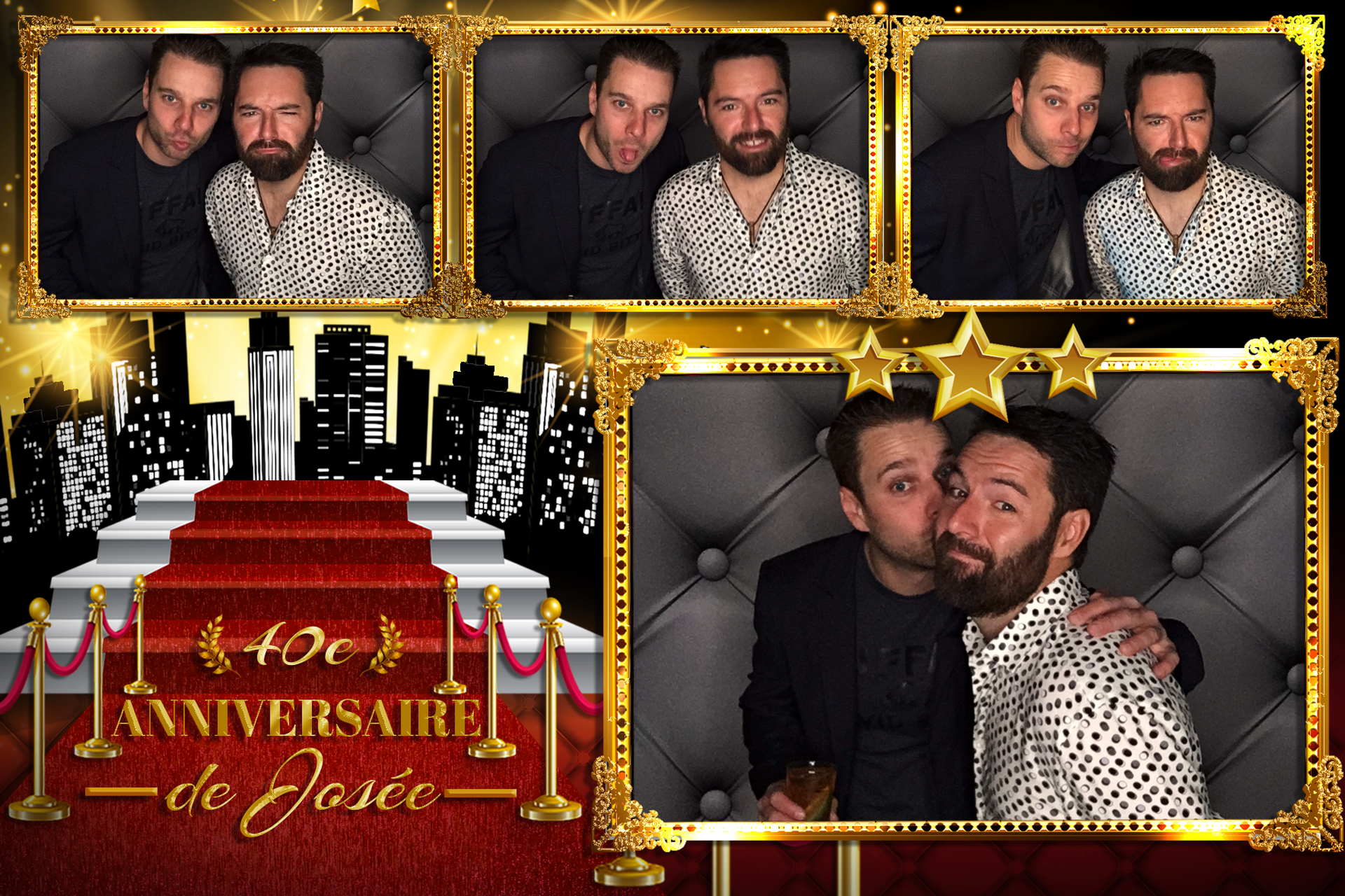 Fête à Josée 40 ans | View more photos from the event at album.pbooth.red/u/Photobooth-RED/Fête-à-Josée-40-ans