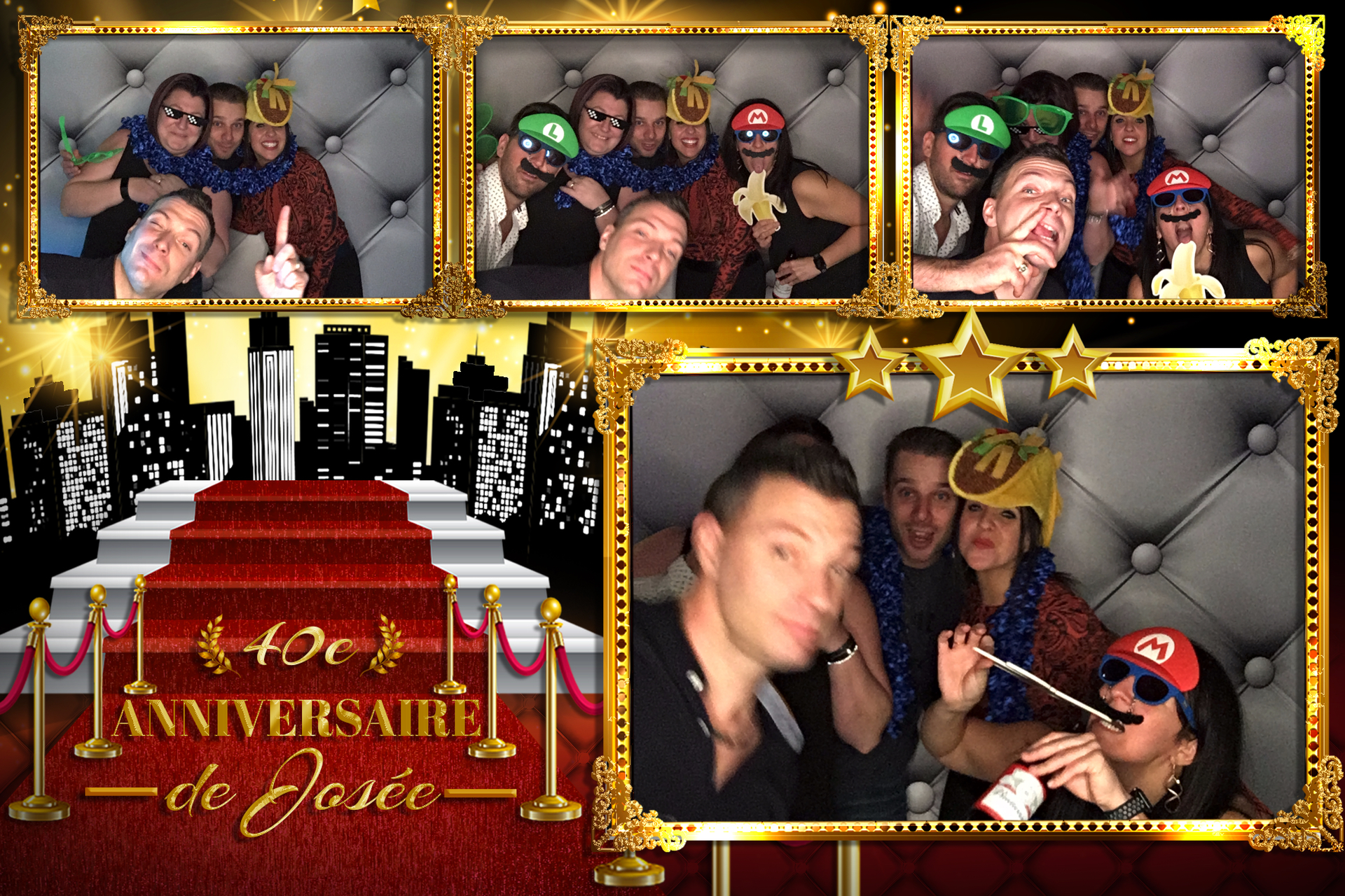 Fête à Josée 40 ans | View more photos from the event at album.pbooth.red/u/Photobooth-RED/Fête-à-Josée-40-ans