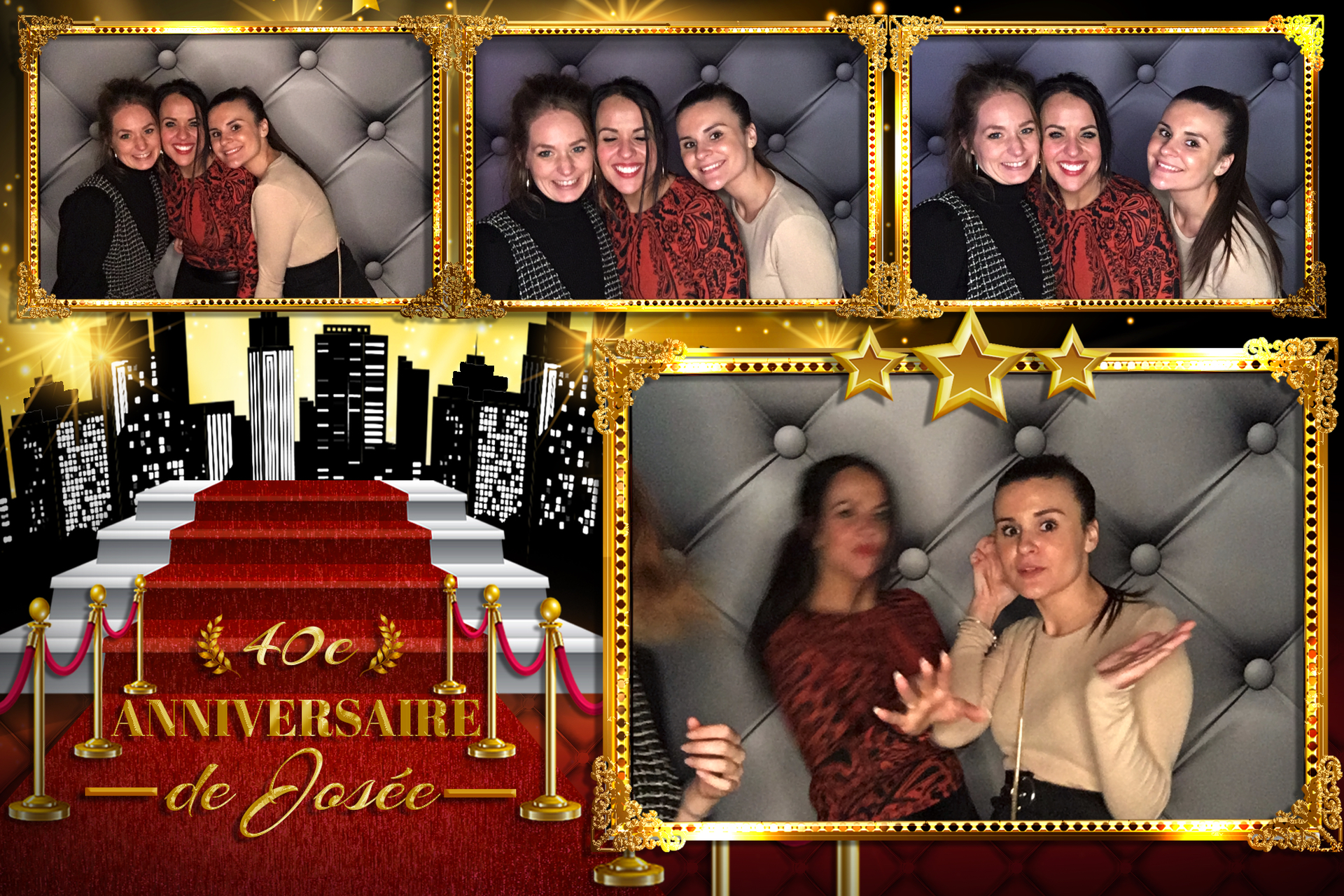 Fête à Josée 40 ans | View more photos from the event at album.pbooth.red/u/Photobooth-RED/Fête-à-Josée-40-ans