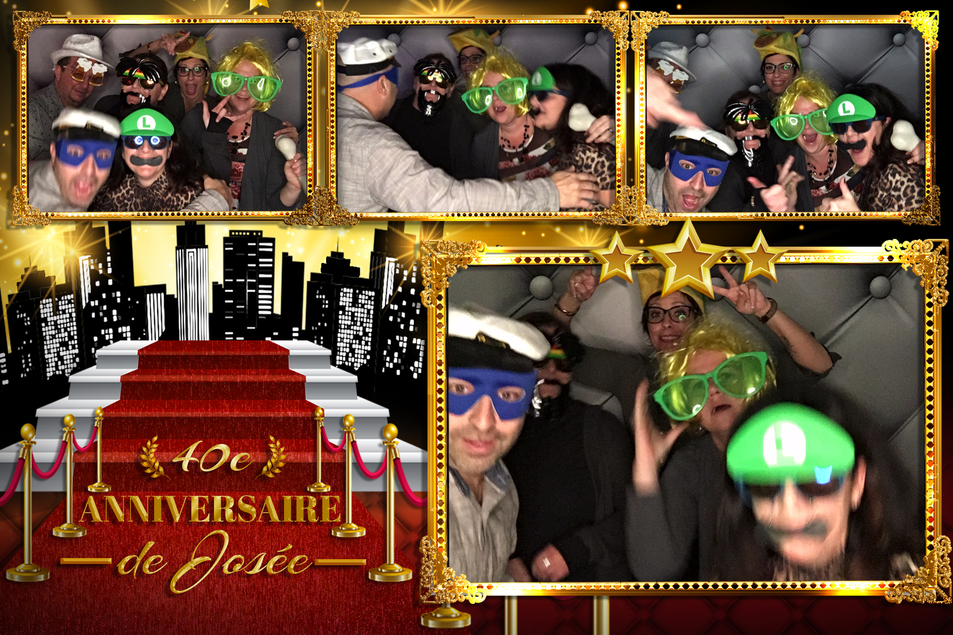 Fête à Josée 40 ans | View more photos from the event at album.pbooth.red/u/Photobooth-RED/Fête-à-Josée-40-ans