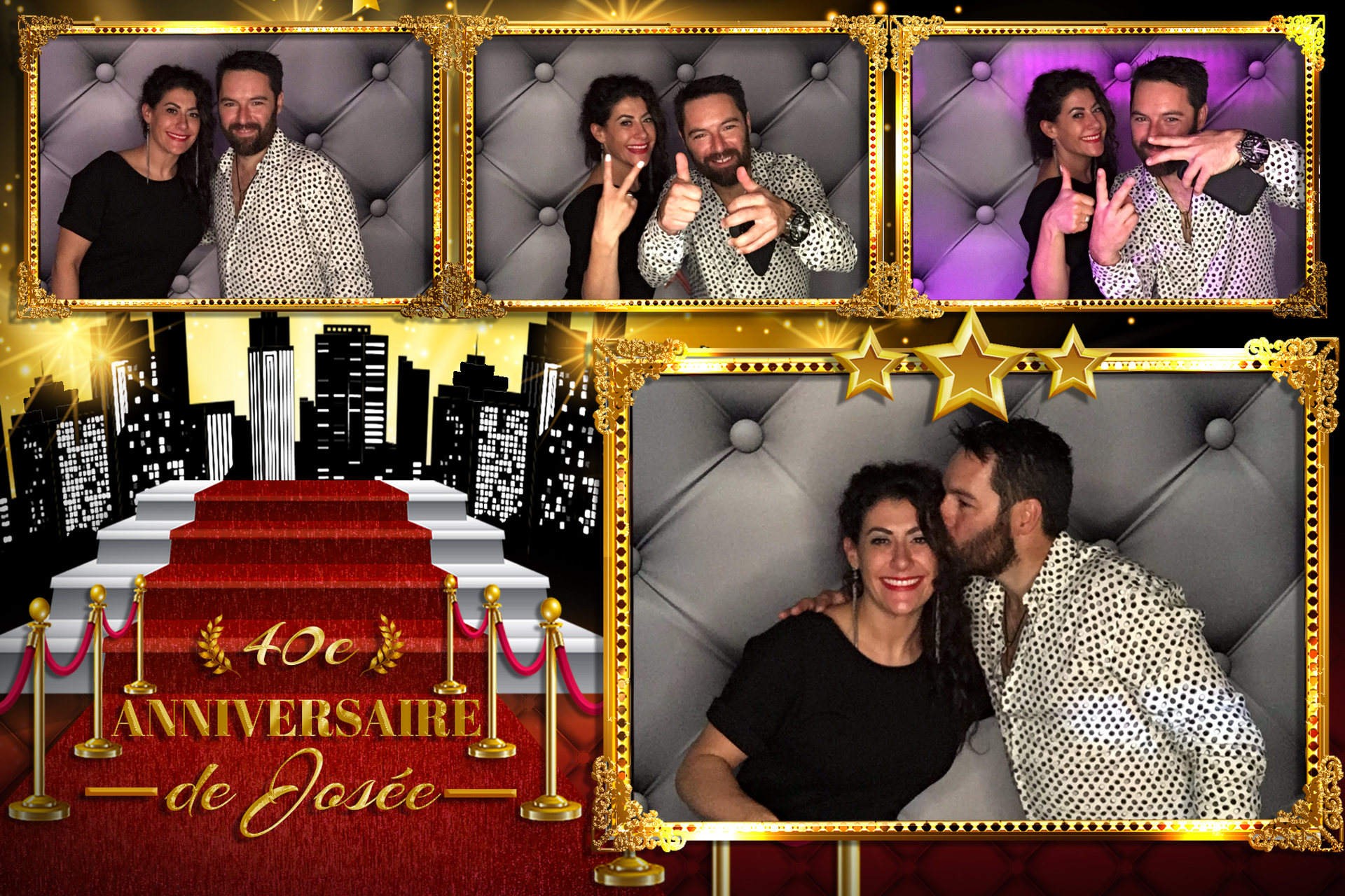 Fête à Josée 40 ans | View more photos from the event at album.pbooth.red/u/Photobooth-RED/Fête-à-Josée-40-ans