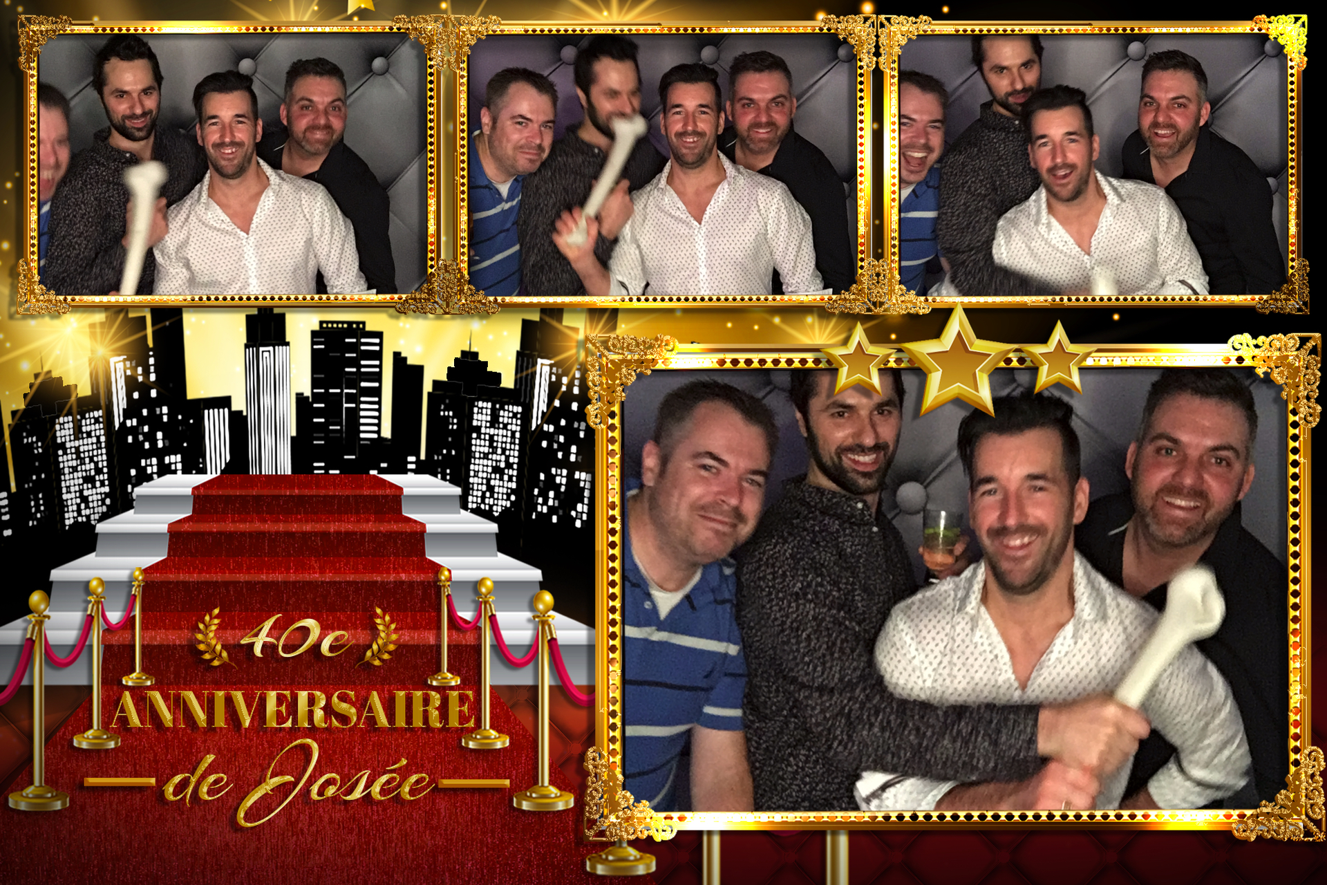 Fête à Josée 40 ans | View more photos from the event at album.pbooth.red/u/Photobooth-RED/Fête-à-Josée-40-ans