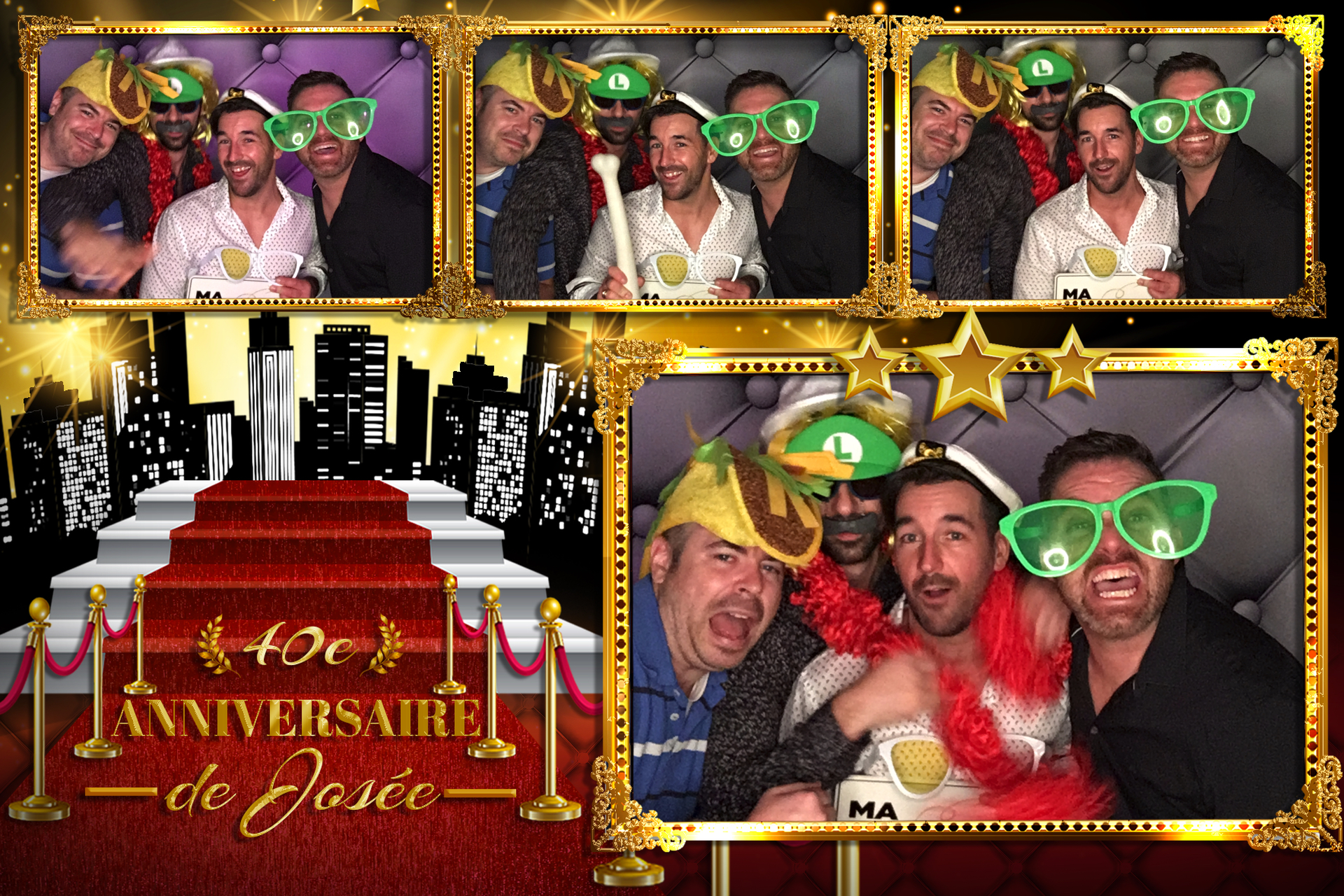 Fête à Josée 40 ans | View more photos from the event at album.pbooth.red/u/Photobooth-RED/Fête-à-Josée-40-ans
