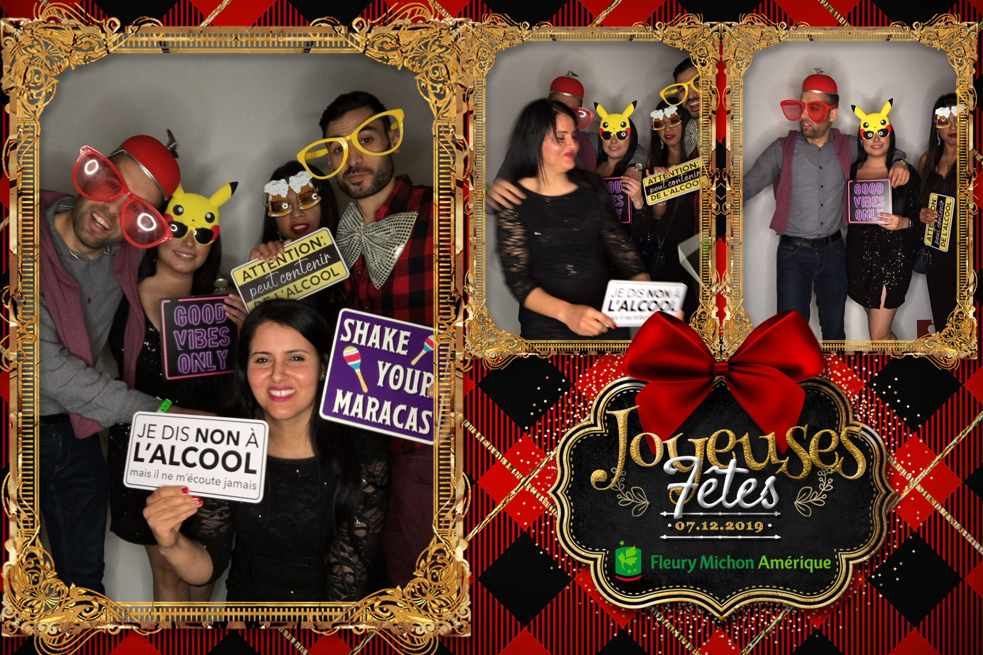 Party de Noel - Fleury Michon | View more photos from the event at album.pbooth.red/u/Photobooth-RED/Party-de-Noel-Fleury-Michon