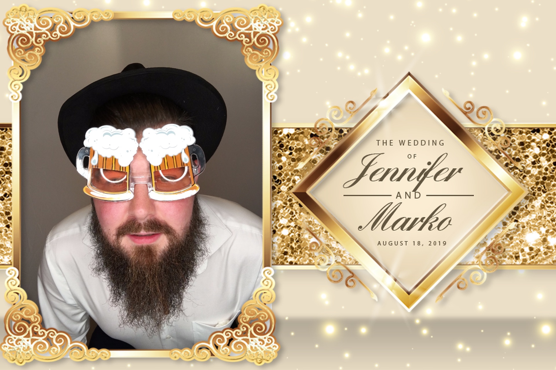 Wedding of Jennifer and Marko | View more photos from the event at album.pbooth.red/u/Photobooth-RED/Wedding-of-Jennifer-and-Marko