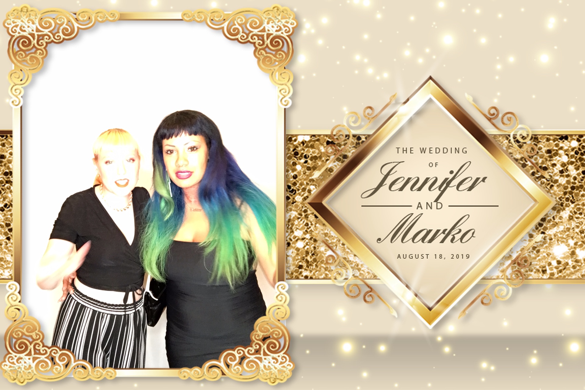 Wedding of Jennifer and Marko | View more photos from the event at album.pbooth.red/u/Photobooth-RED/Wedding-of-Jennifer-and-Marko