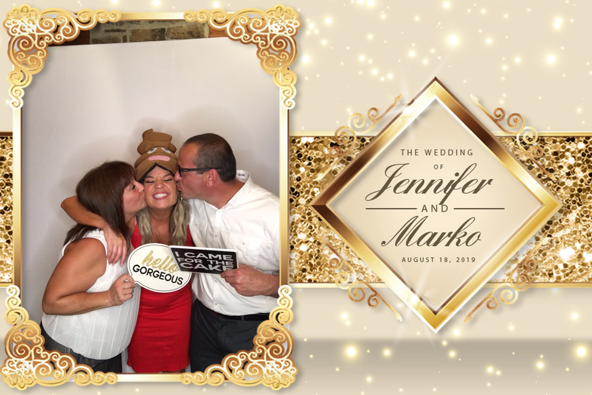 Wedding of Jennifer and Marko | View more photos from the event at album.pbooth.red/u/Photobooth-RED/Wedding-of-Jennifer-and-Marko