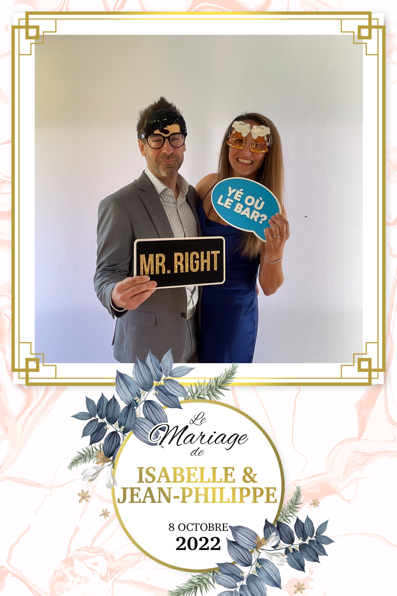 Mariage de Isabelle et Jean-Philippe | View more photos from the event at album.pbooth.red/u/Photobooth-RED/Mariage-de-Isabelle-et-Jean-Philippe