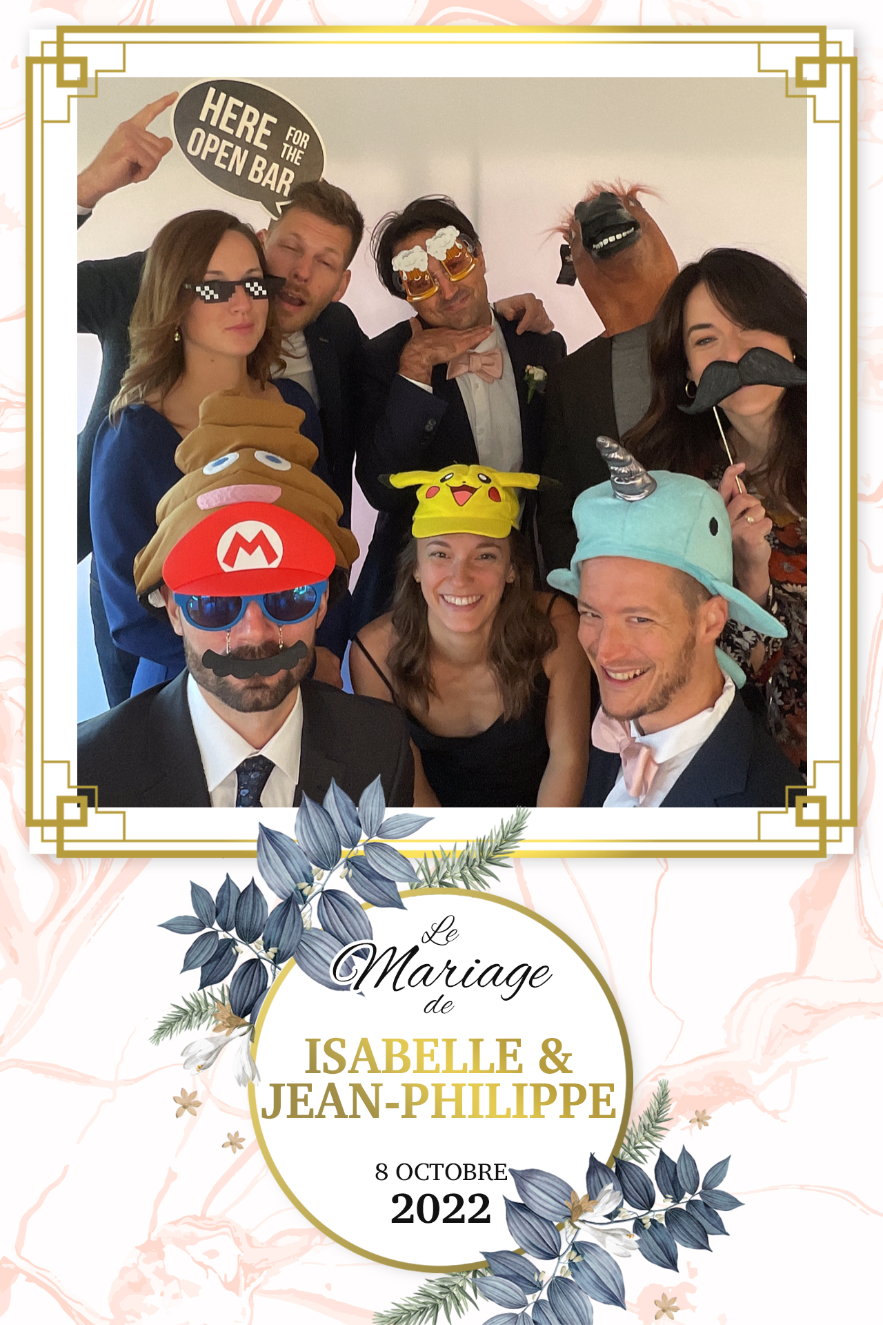Mariage de Isabelle et Jean-Philippe | View more photos from the event at album.pbooth.red/u/Photobooth-RED/Mariage-de-Isabelle-et-Jean-Philippe
