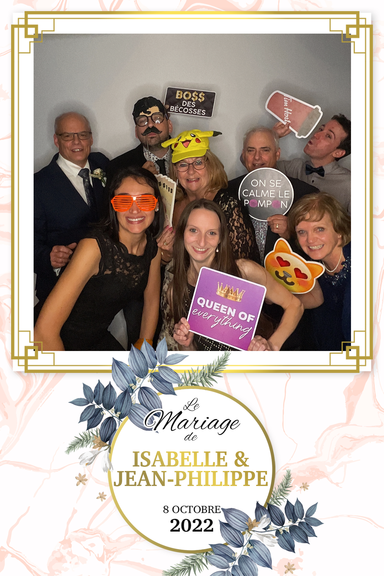 Mariage de Isabelle et Jean-Philippe | View more photos from the event at album.pbooth.red/u/Photobooth-RED/Mariage-de-Isabelle-et-Jean-Philippe