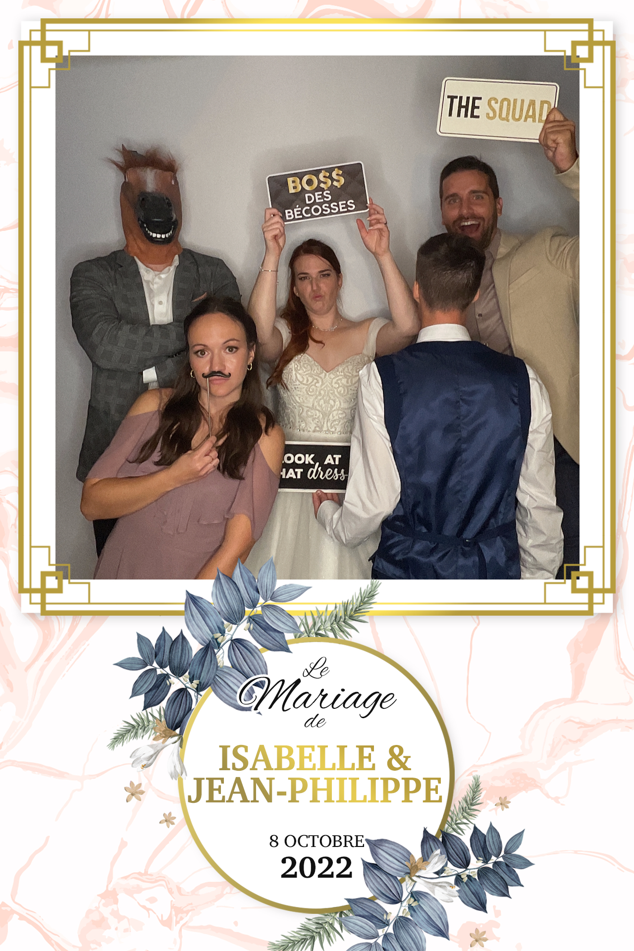 Mariage de Isabelle et Jean-Philippe | View more photos from the event at album.pbooth.red/u/Photobooth-RED/Mariage-de-Isabelle-et-Jean-Philippe