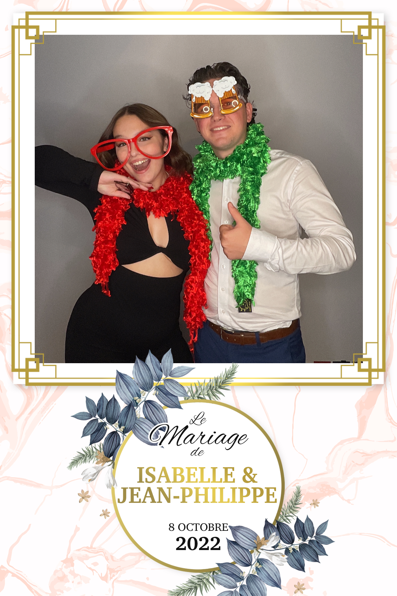 Mariage de Isabelle et Jean-Philippe | View more photos from the event at album.pbooth.red/u/Photobooth-RED/Mariage-de-Isabelle-et-Jean-Philippe