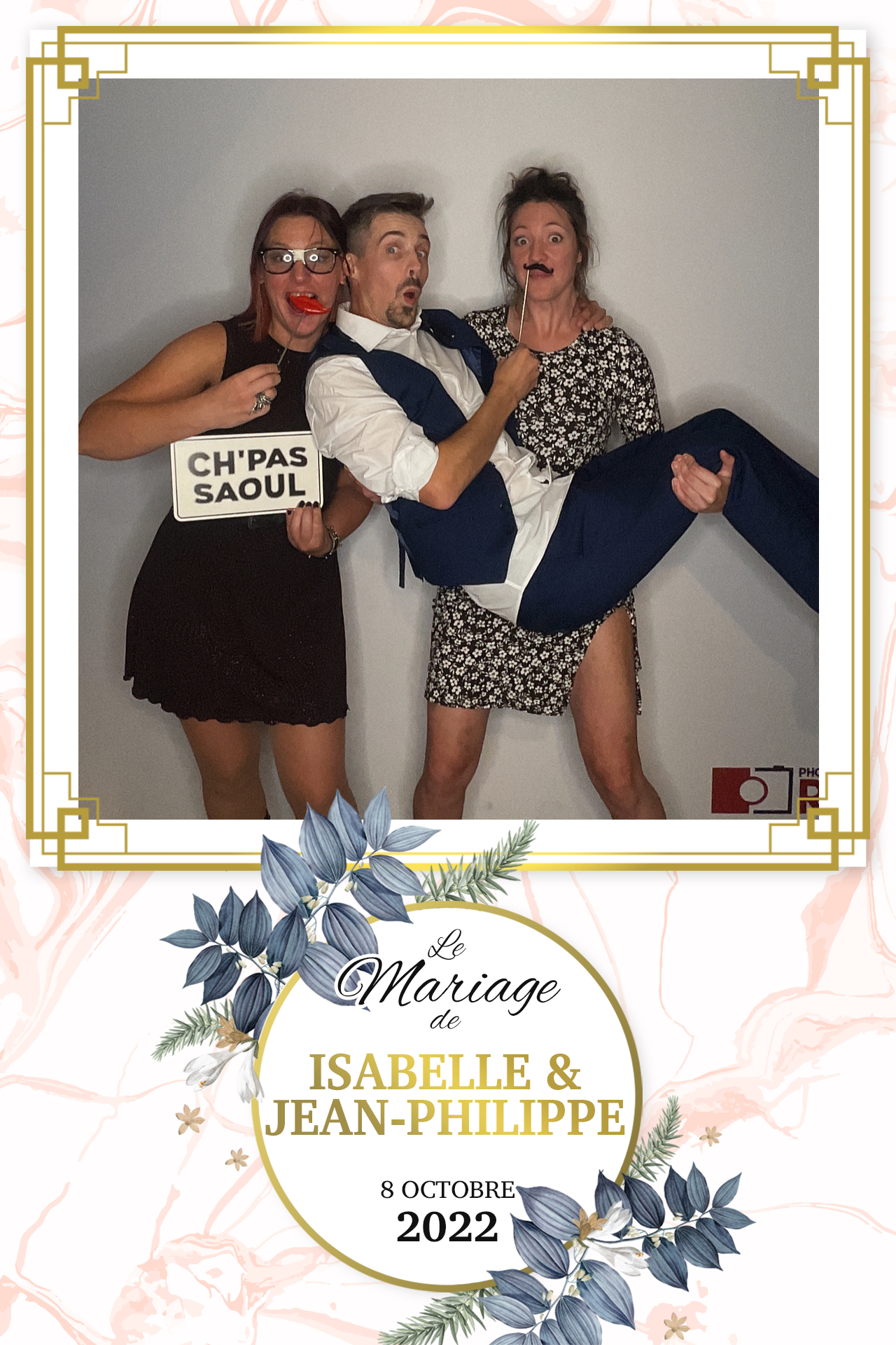 Mariage de Isabelle et Jean-Philippe | View more photos from the event at album.pbooth.red/u/Photobooth-RED/Mariage-de-Isabelle-et-Jean-Philippe