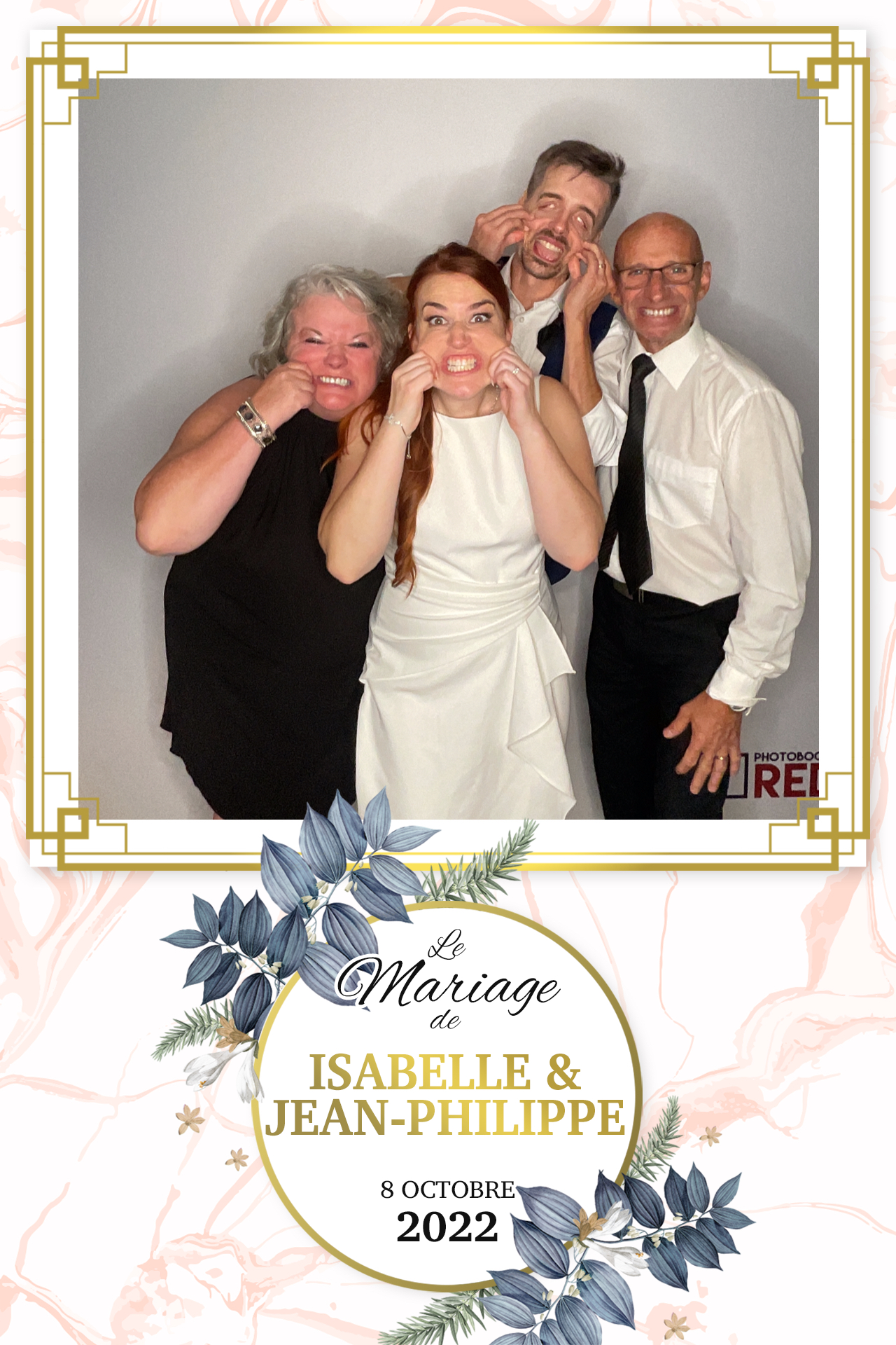 Mariage de Isabelle et Jean-Philippe | View more photos from the event at album.pbooth.red/u/Photobooth-RED/Mariage-de-Isabelle-et-Jean-Philippe