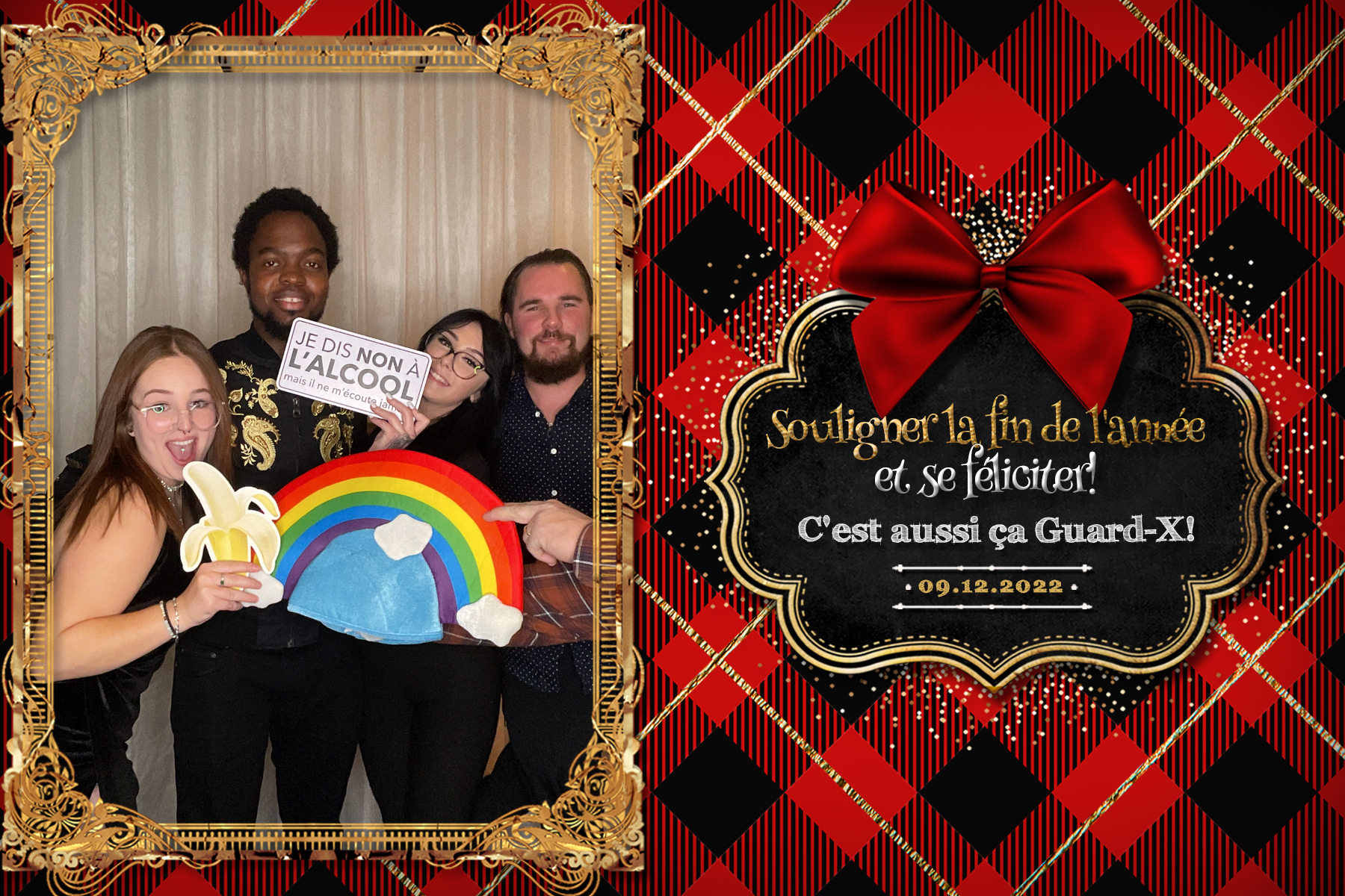 Party de Noël Guard-X | View more photos from the event at album.pbooth.red/u/Photobooth-RED/Party-de-Noël-Guard-X