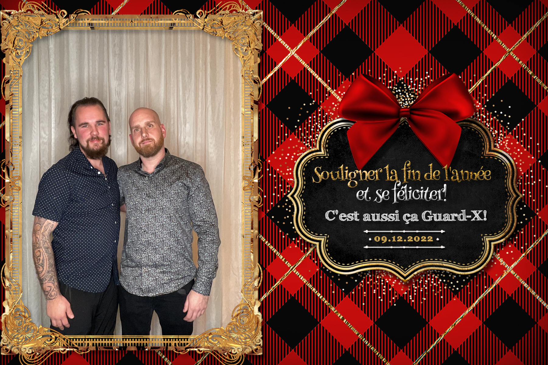 Party de Noël Guard-X | View more photos from the event at album.pbooth.red/u/Photobooth-RED/Party-de-Noël-Guard-X
