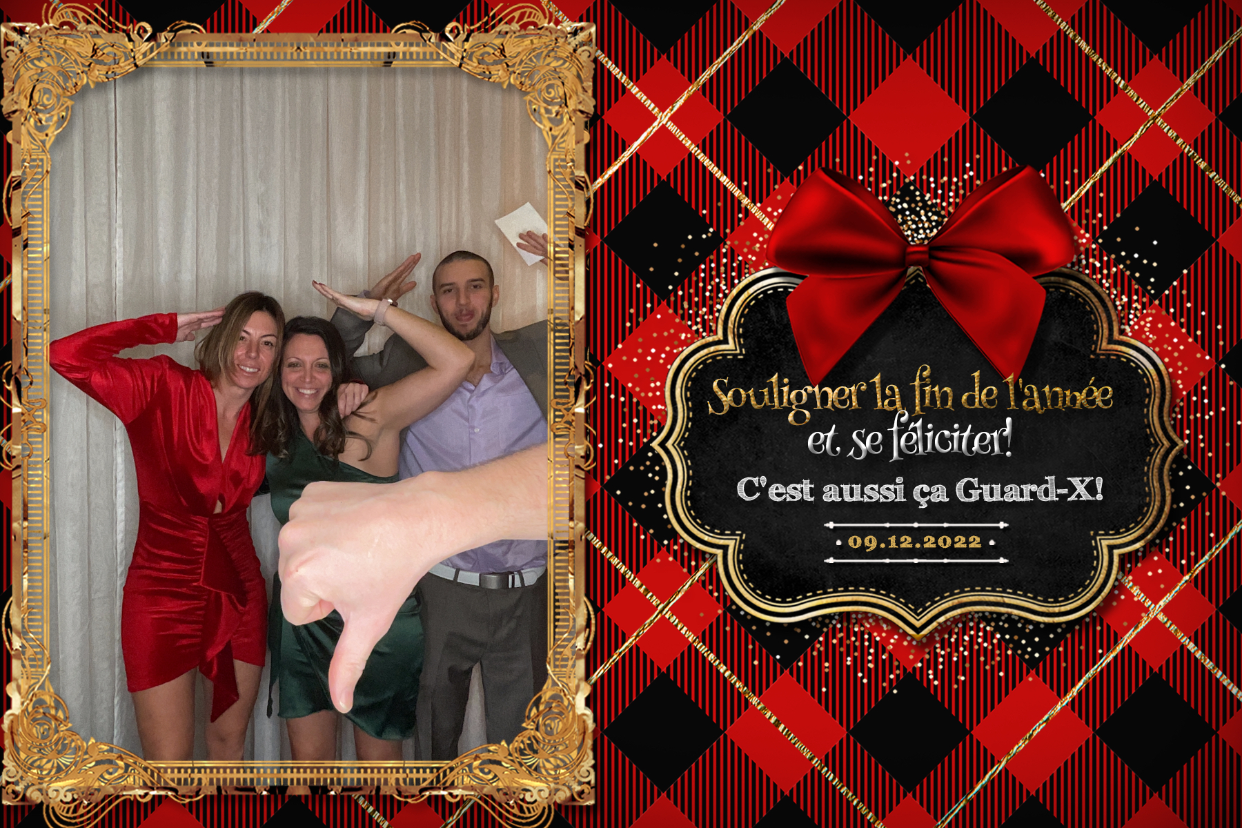 Party de Noël Guard-X | View more photos from the event at album.pbooth.red/u/Photobooth-RED/Party-de-Noël-Guard-X