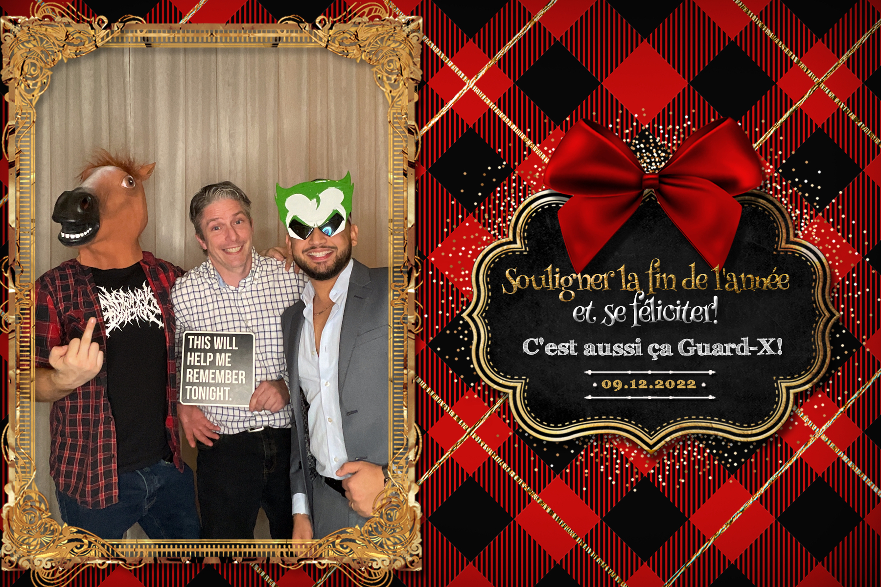 Party de Noël Guard-X | View more photos from the event at album.pbooth.red/u/Photobooth-RED/Party-de-Noël-Guard-X